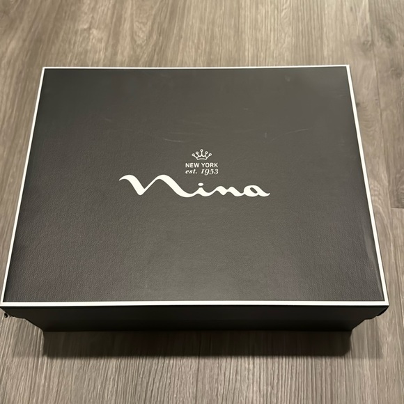 Nina Fayette Black Satin Heels - Picture 9 of 11